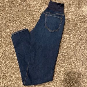 Old Navy skinny maternity jeans